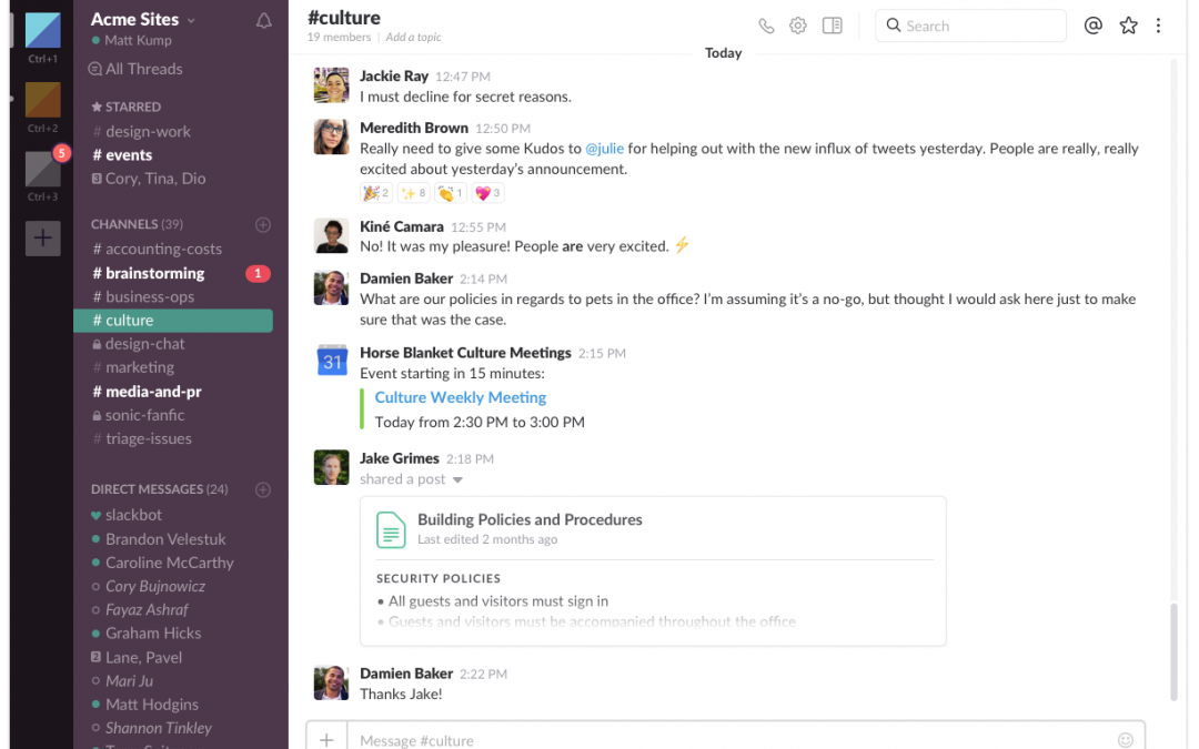 Slack Desktop App - Windows